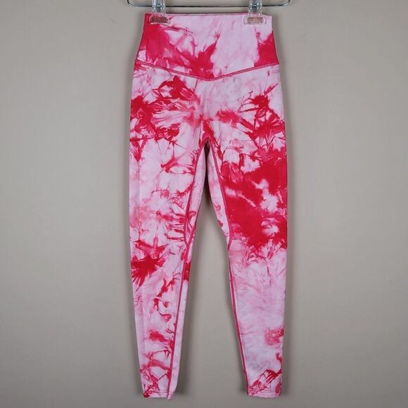 Balance Athletica Vitality Oasis Tie Dye Pink OG Leggings Size S - Picture 3 of 13